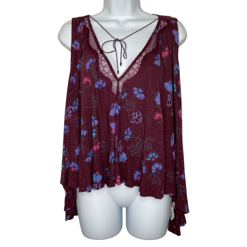 Free People Tank Top Love Potion Flowy Floral